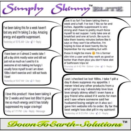 Down To Earth Solutions; Simply Skinny Elite