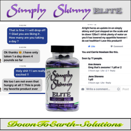 Down To Earth Solutions: Simply Skinny Elite