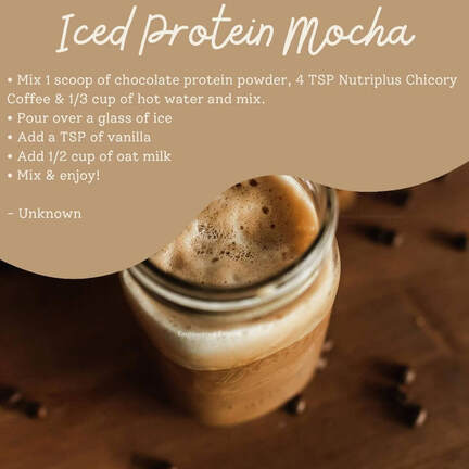 Nutriplus Chicory Coffee Iced Protein Mocha
